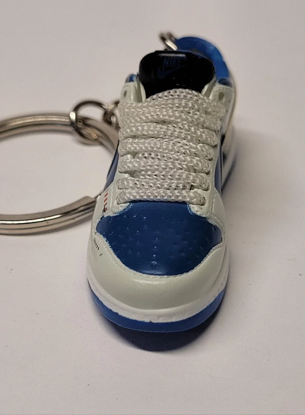Mini 3D Retro Basketball Shoe Keychain Multi-Color Sneaker Charm